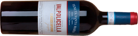 A bottle shot of Tenuta Santa Maria Valpolicella