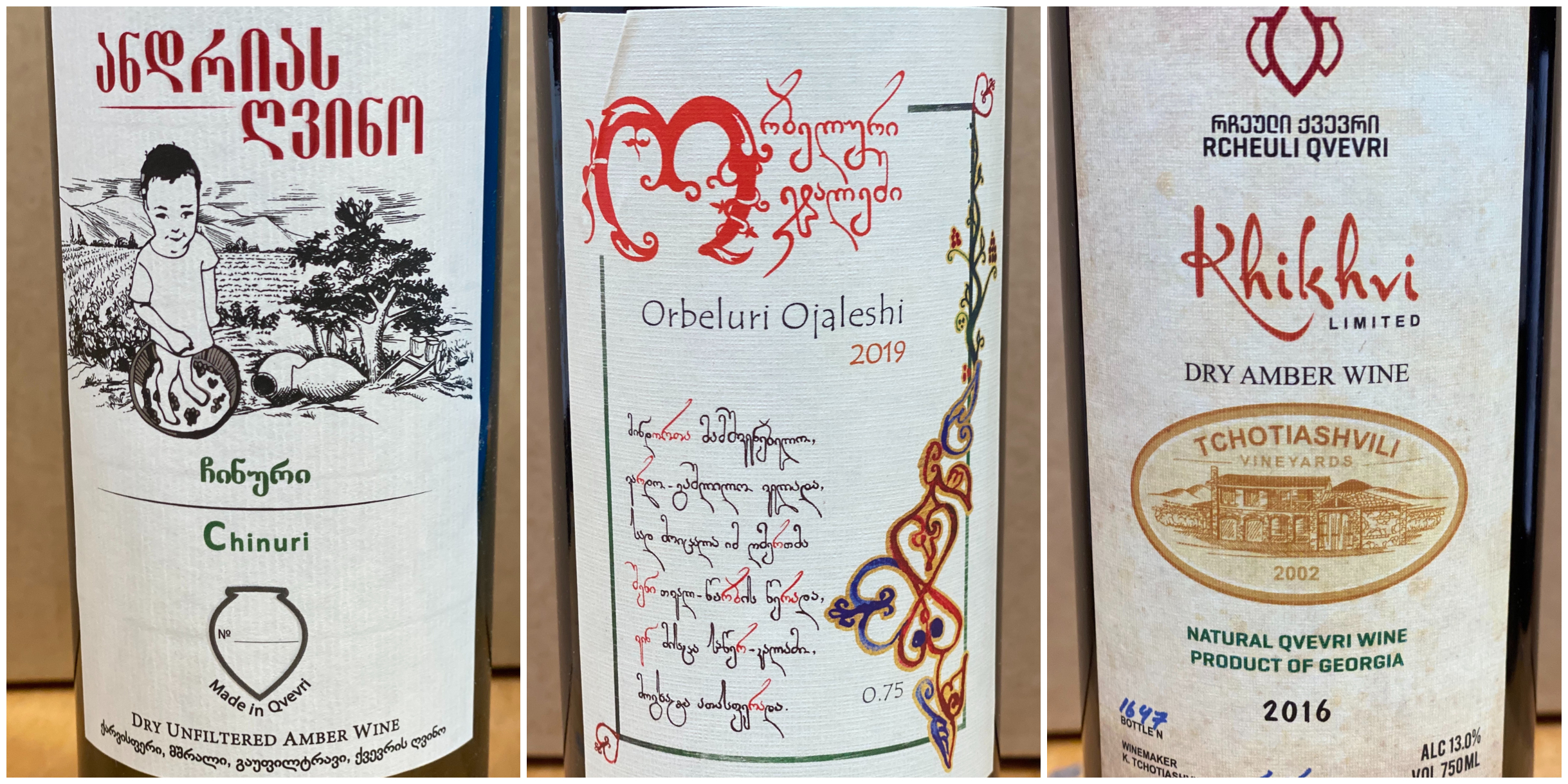 Georgian wines – don't be put off by the labels