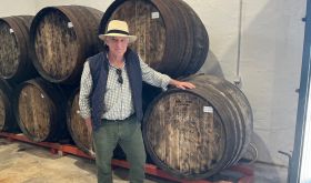 Charles Rolls with barrels of Sotovelo 2023