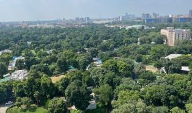 View of New Delhi from The Chambers