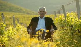 Yiannis Boutaris in vineyard