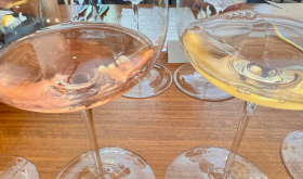 Two rosés, side by side