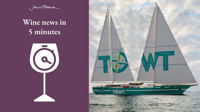 A TOWT sailboat that can carry wine across the Atlantic