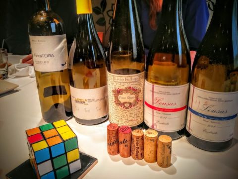 Wines from the list of El Clarete in Spain's Basque Country