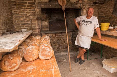 Russilly's village bread over in the Cote Chalonnaise