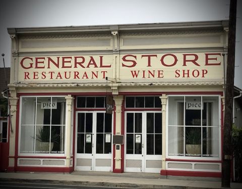 Pico at the General Store, Los Alamos, southern California