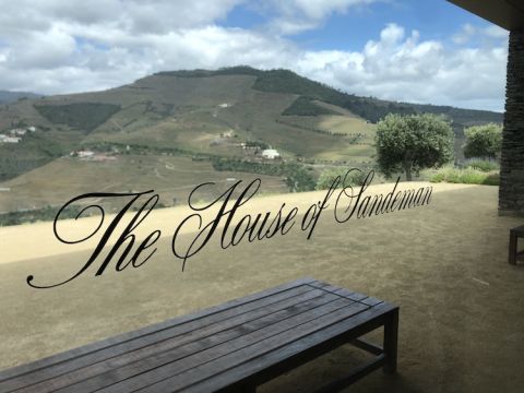 Tasting room at Sandeman's Quinta do Seixo in the Douro Valley