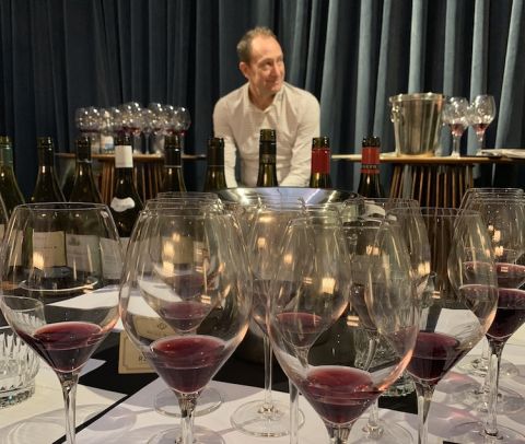 David Le Mire MW leading the Pinot Noir workshop