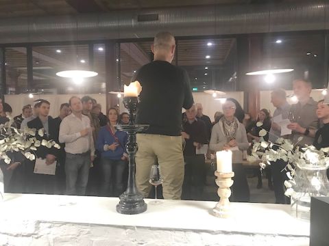 Walter lectures on Valtellina at Caravan