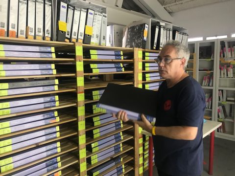 Ferran Adria's library and files