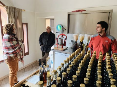 Chinati Vergano with Arnica, Mauro and Tomasso