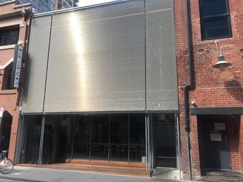 Exterior of Sunda restaurant in Melbourne, Australia