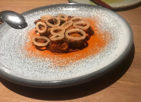 Octopus at Sunda restaurant in Melbourne