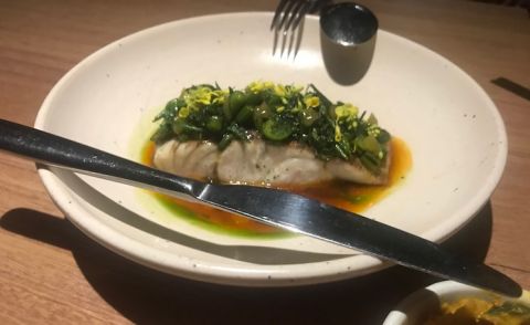 Barramundi at Sunda restaurant in Melbourne