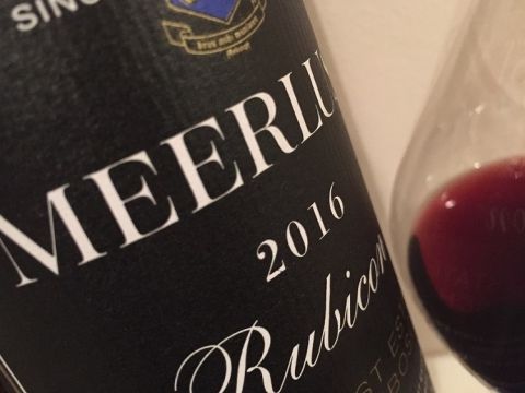 Meerlust Rubicon 2016 bottle