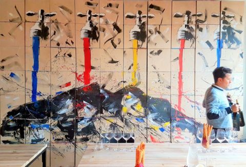 Benanti mural in Etna, Sicily