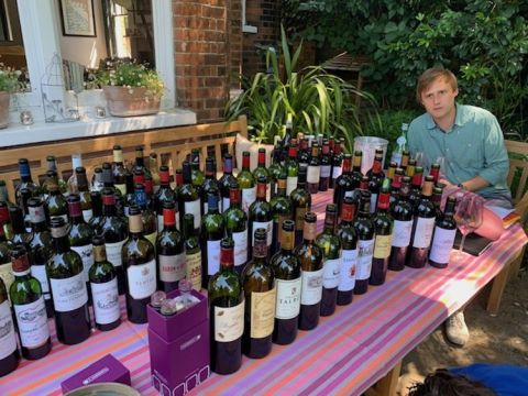 Tom Parker MW tastes 2019 bordeaux in a Wandsworth garden