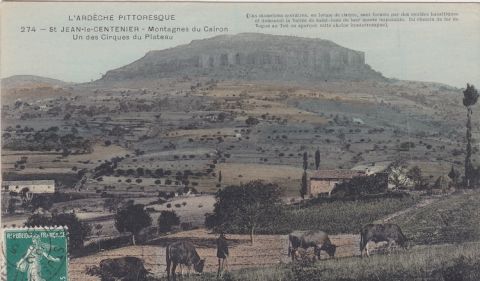 Coiron postcard 1920