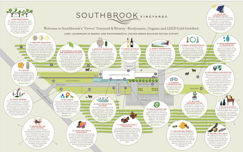 The Southbrook 'green map'