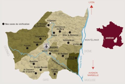 Vignerons Ardéchois wineries