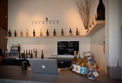 Solminer tasting room