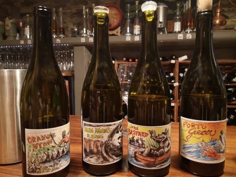 The kooky labels of the Staffelter Hof natural-wine range