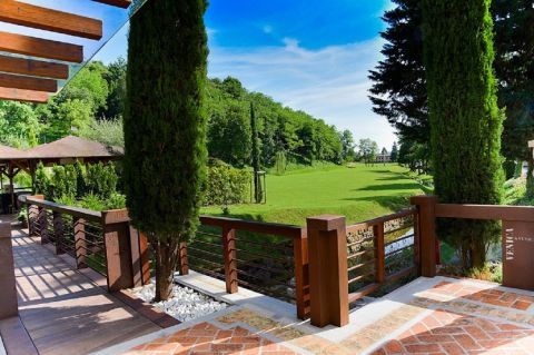 The view from the Venica Wine Resort