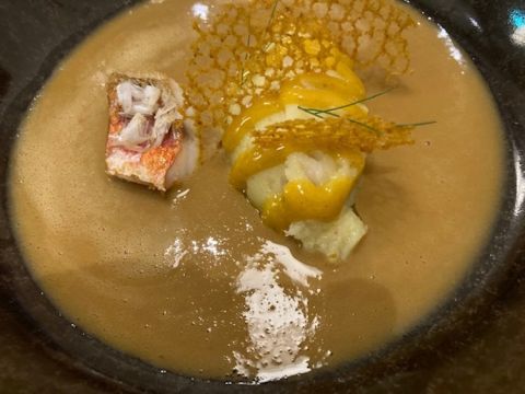 red mullet chez Lionel Giraud