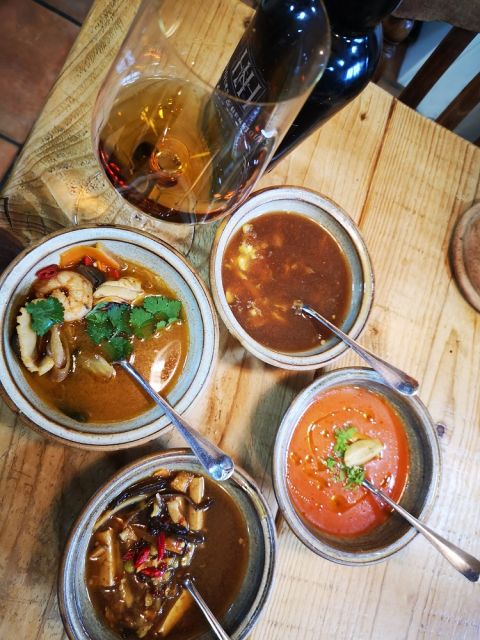 Henriques & Henriques 10 Year Old Sercial with four soups