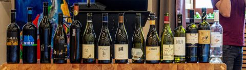 Bottles of Rebula/Ribolla