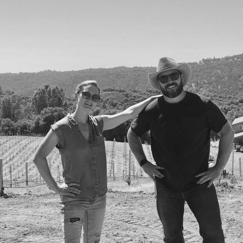 Audra Chapman and Matt Naumann of NewFound Wines, Sierra Foothills, California