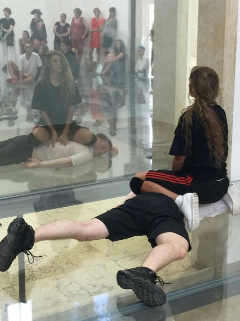 Anne Imhof, Faust 2017, German Pavilion, Venice Biennale by Jayne Dyer