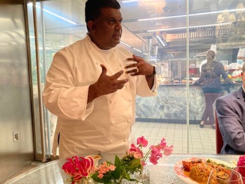 Mario Perera, executive chef of The Dorchester