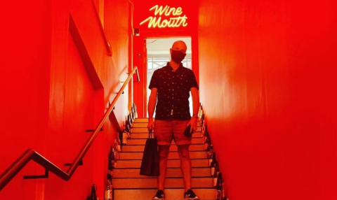 Entrance to Wine Mouth Singapore