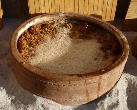 Photo 14 - Keten Gömlek grapes during fermentation