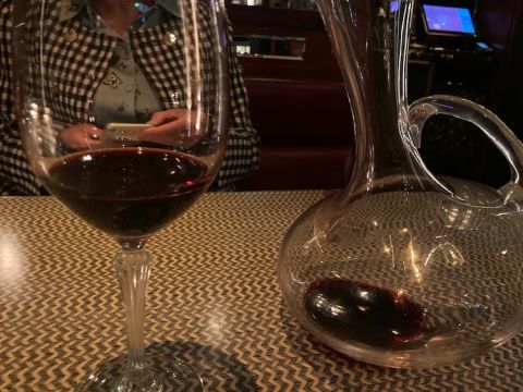 Mimi Mei Fair glass and decanter