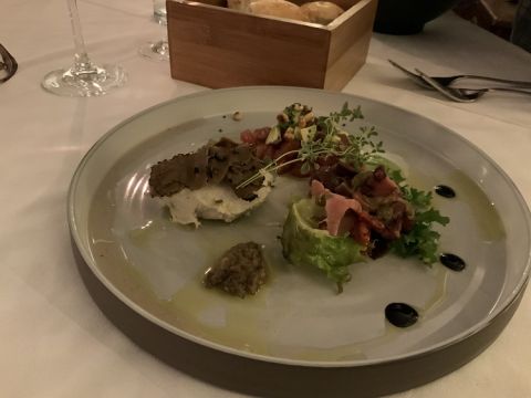 Ljubljana - Spajza the cold-fish starter