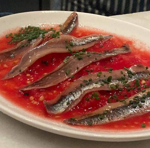 anchovies at El Camino
