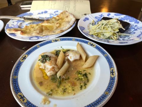 Lunch at Bantam, Helmsley