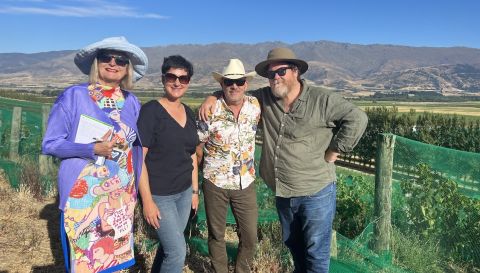 NZ fine wine tour at Quartz Reef