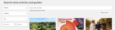 articles free text search