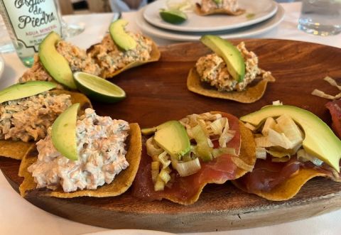 Fish tostados