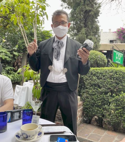 San Angel waiter