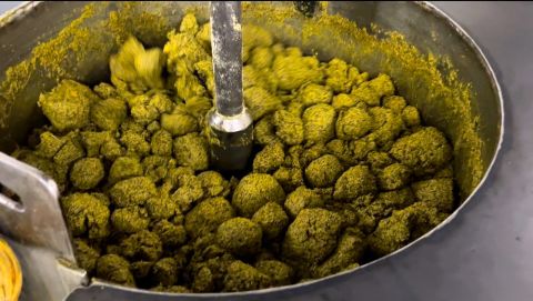 Roasting pan in action