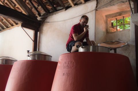 Raposo and concrete tanks