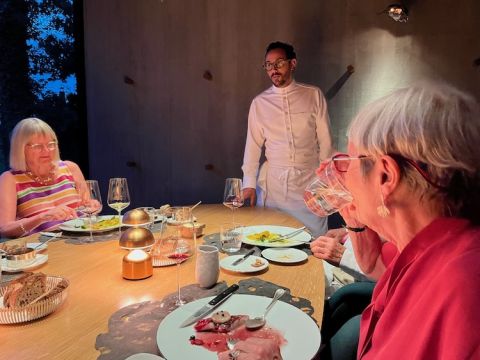 Cesar Troisgros at our table