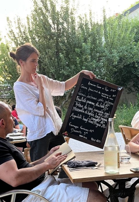 Le Soleil blackboard