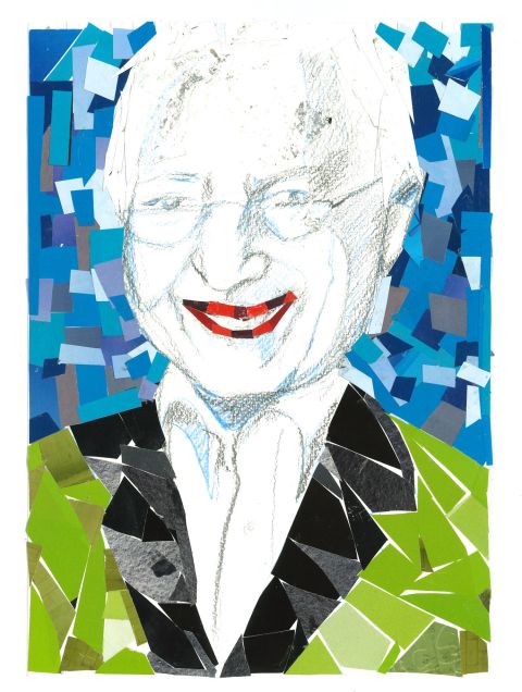 Michael Broadbent MW, by Charlie Foley