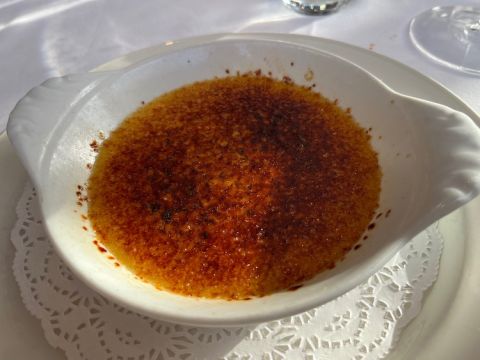 Chez Bruce ceme brulee