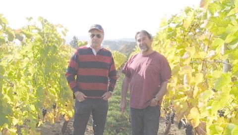 Tom Selfridge and Steve Doerner of Cristom in Oregon